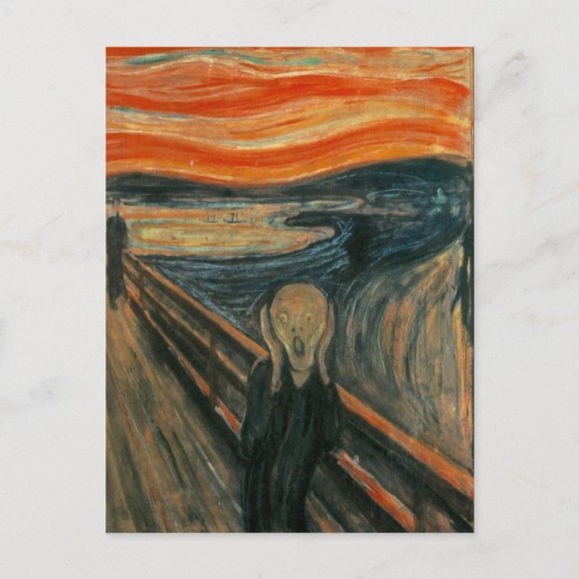 The Scream Postcard (Front)