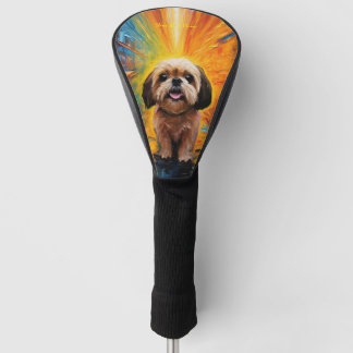 The Scream - Shih Tzu Dog 003 - Pall Munch Golf Head Cover