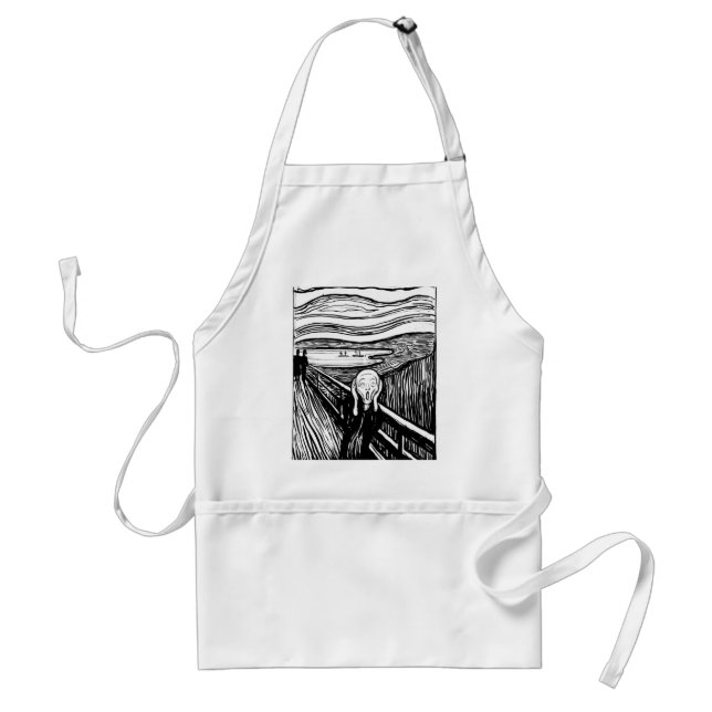 The Scream Standard Apron (Front)