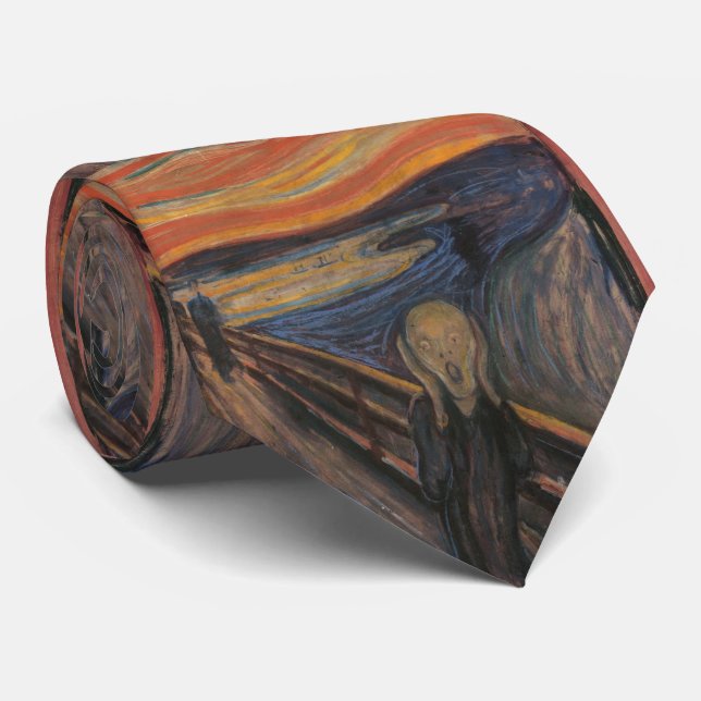 The Scream Tie (Rolled)