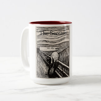 The Scream Two-Tone Coffee Mug