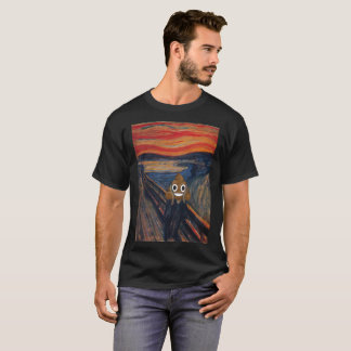The Scream with Happy Poop T-Shirt