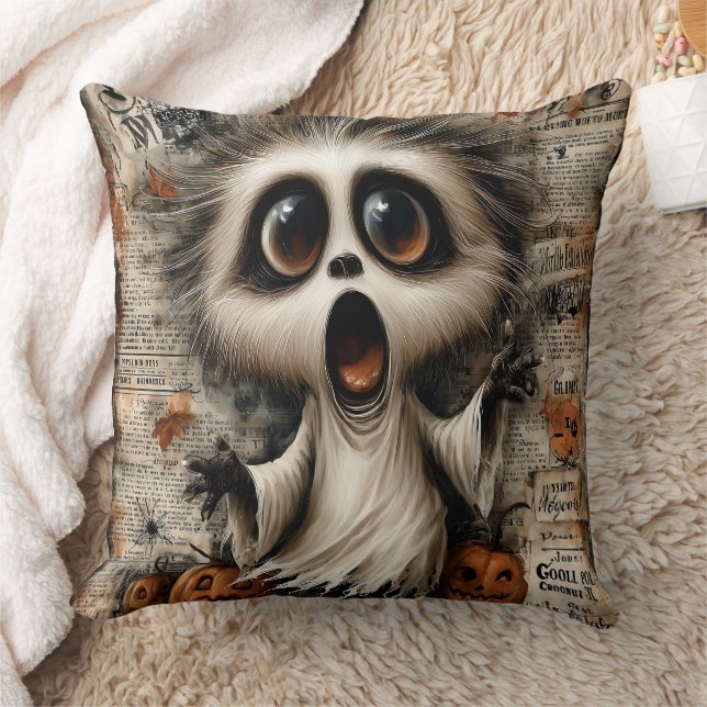 The Screaming Softness: A Howl Between Headlines Cushion (Blanket)