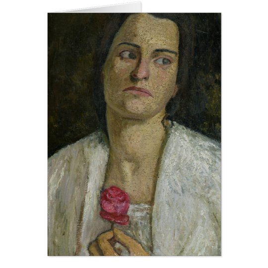 The Sculptress Clara Rilke-Westhoff 1905 Card