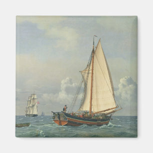 The Sea, 1831 Magnet