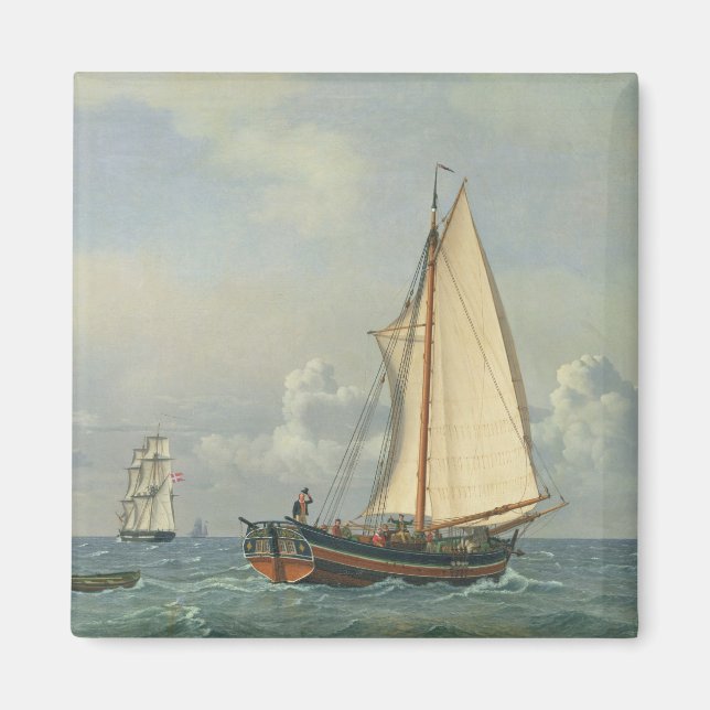 The Sea, 1831 Magnet (Front)