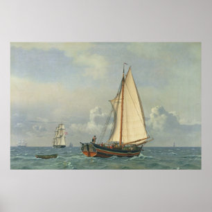 The Sea, 1831 Poster