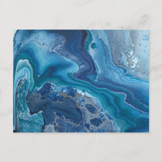 The sea abyss postcard