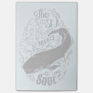 The Sea Breeze Is Perfume Post-it Notes