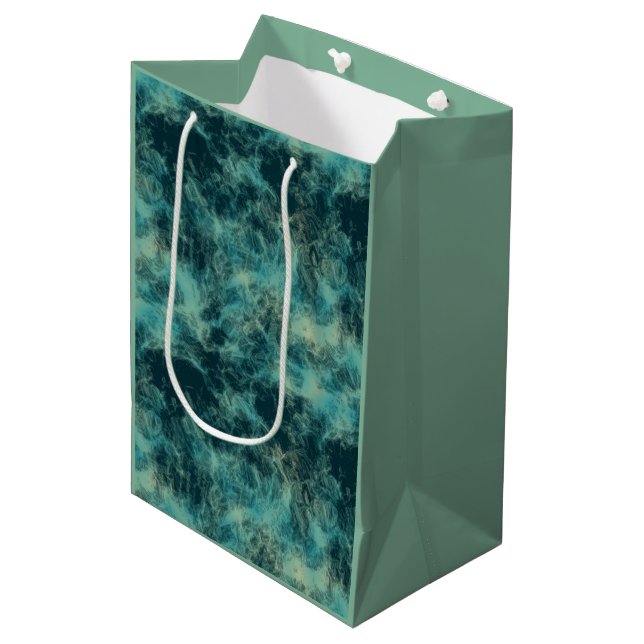 The Sea  Medium Gift Bag (Front Angled)