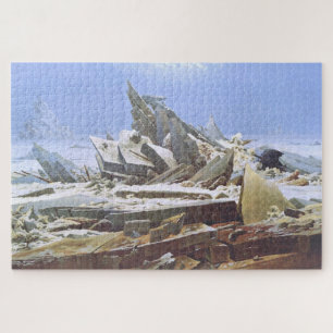 The Sea of Ice (by Caspar David Friedrich) Jigsaw Puzzle
