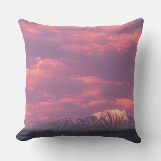 The Sea of Pink Clouds  Cushion (Front)