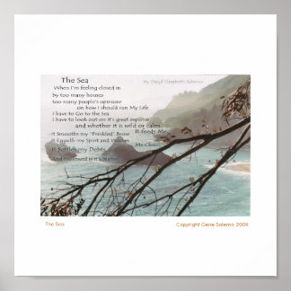 The Sea Poster
