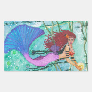 The Sea Sphere Rectangular Sticker