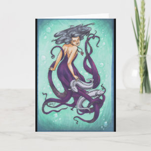 The Sea Witch Card (blank inside)