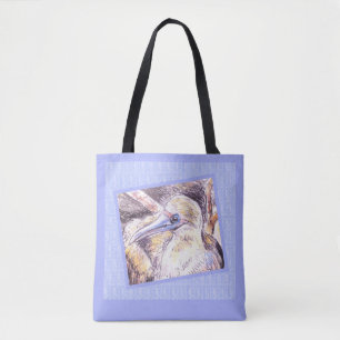 The “Seabird” All-Over-Print Shoulder Tote Bag