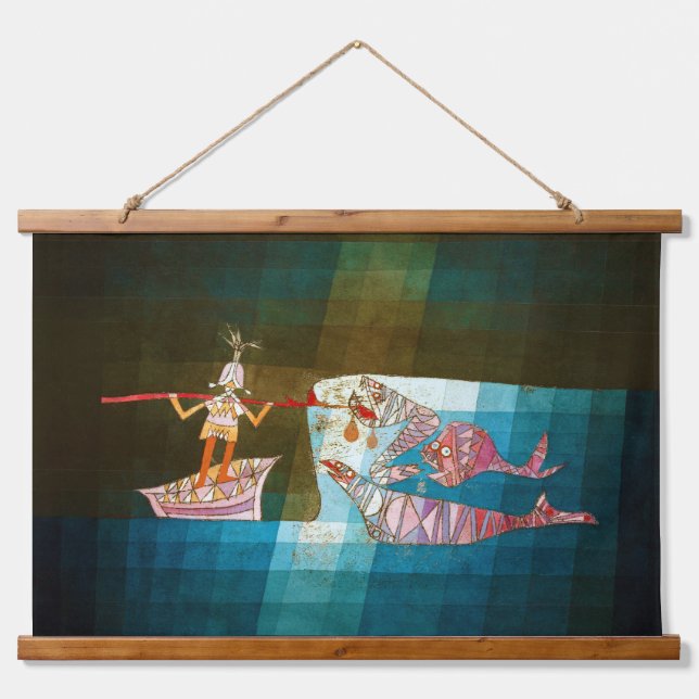 The Seafarers, Paul Klee Hanging Tapestry (Front)