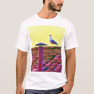 The seagull on an Afternoon of Conclave T-Shirt