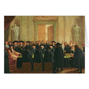 The Seal Held by Louis XIV before Members