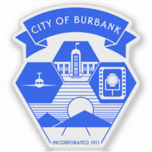 The Seal of Burbank, California 
