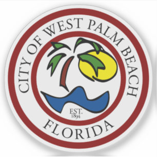 The Seal of West Palm Beach, Florida, USA
