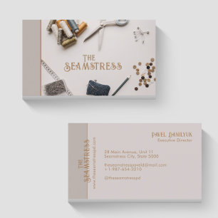 The Seamstress Business Card