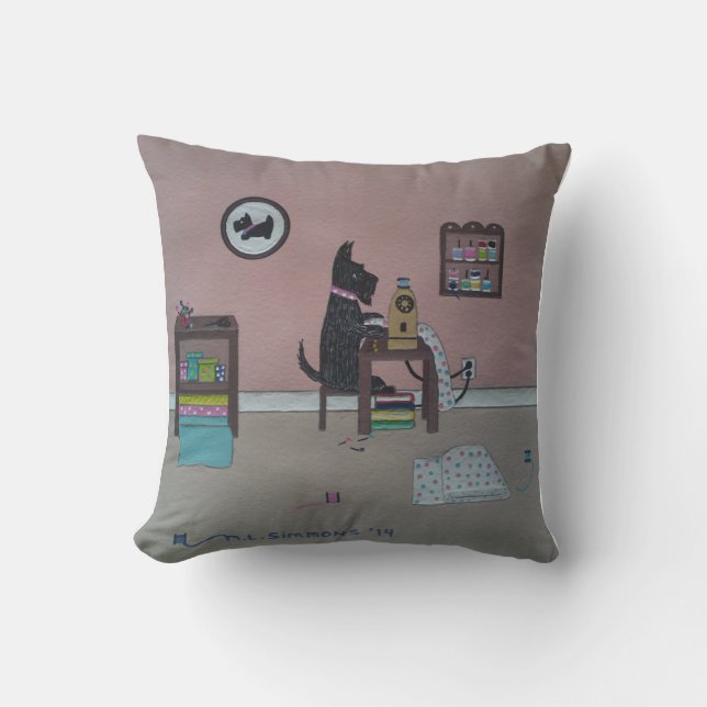 THE SEAMSTRESS CUSHION (Front)