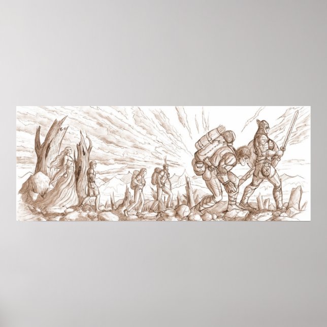 The Search print (customisable size) (Front)