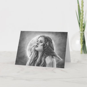 The Search Raven Greeting Card