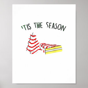 The Season Christmas Tree Poster