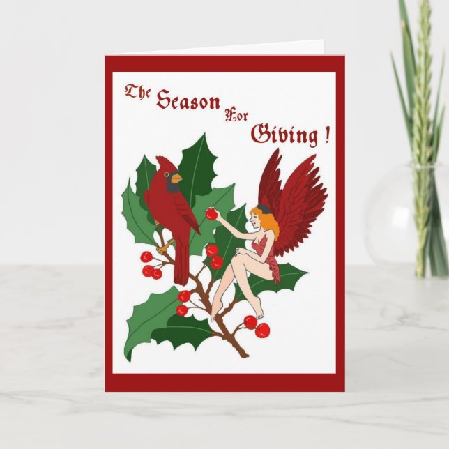 The Season for Giving Card (Front)