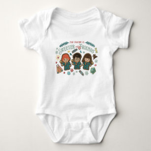 The Season is Sweeter with Friends Baby Bodysuit