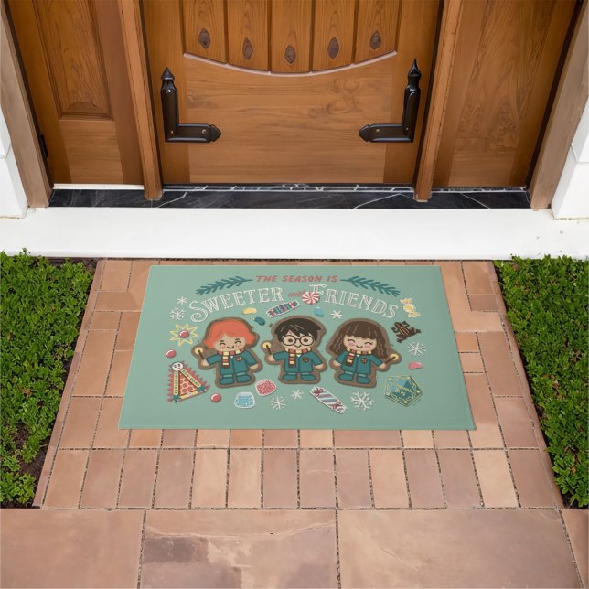 The Season is Sweeter with Friends Doormat (Outdoor)