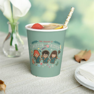 The Season is Sweeter with Friends Paper Cups