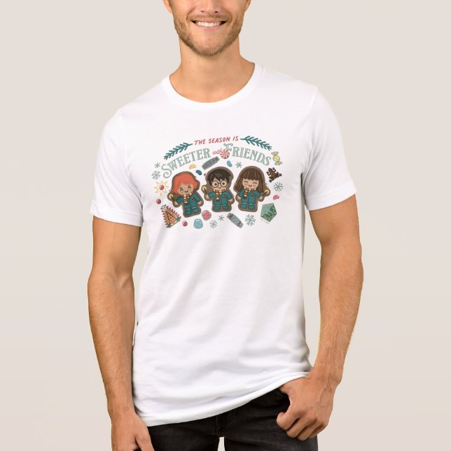The Season is Sweeter with Friends Tri-Blend Shirt (Front)