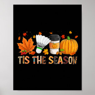 The Season Leopard Pumpkin Bydminton Halloween Fal Poster