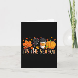 The Season Leopard Pumpkin Racquetbyll Halloween F Card