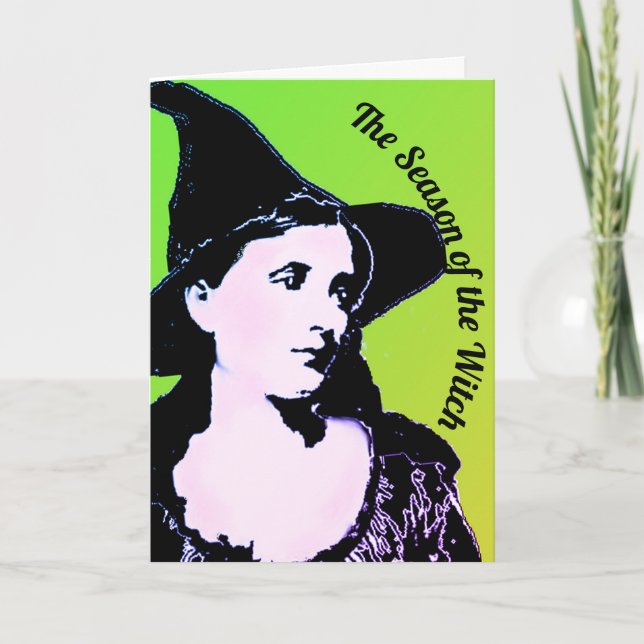 The Season of the Witch Card (Front)