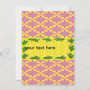 the season shines thank you card