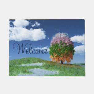 The Season Tree Doormat