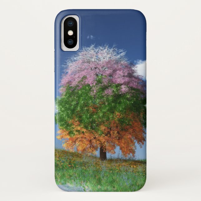 The Season Tree iPhone Case (Back)