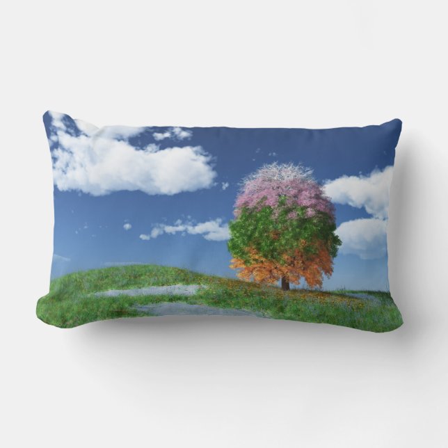 The Season Tree Pillow (Front)