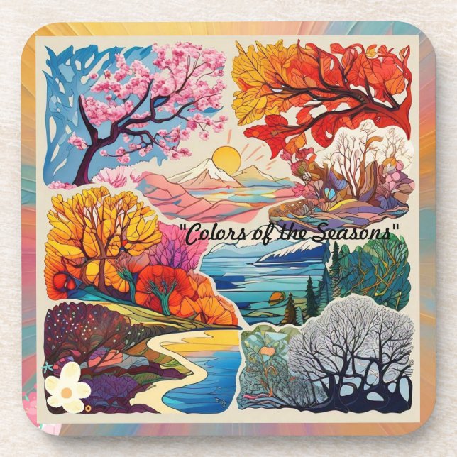 "The Seasons Align" Coaster (Front)