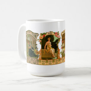 The Seasons Art Nouveau by Sonrel Coffee Mug
