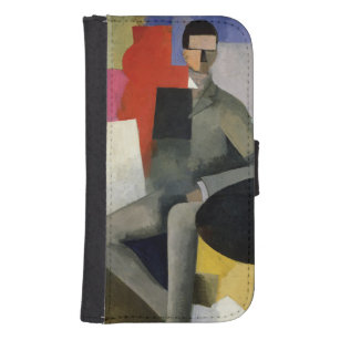 The Seated Man, or The Architect Samsung S4 Wallet Case