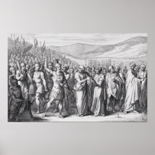 The Secession of the People to the Mons Sacer Poster