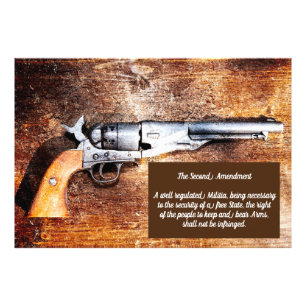 The Second Amendment To the US Constitution Photo Print