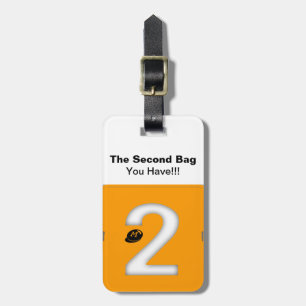 The Second Bag Custom Monogram Travel Luggage Tag