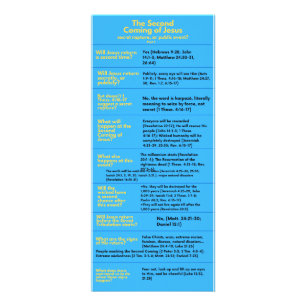 The Second Coming / Rapture Rack Card