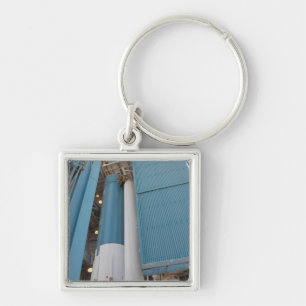 The second solid rocket motor is moved into pla key ring